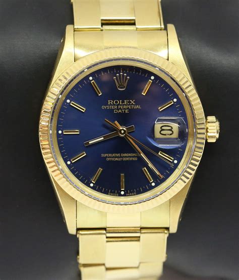 Rolex oyster and yellow gold